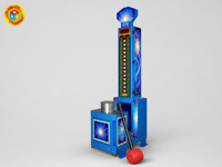 Fabricant de jeux d'arcade High Striker, jeu de marteaux, OEM, ODM, thème personnalisé
