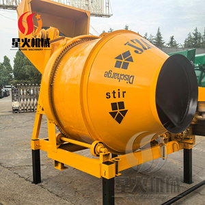 JZR320 мобильный миксер 320 л с низким уровнем шума 85 дБ компактный дизайн небольших строительных площадок миксер - Product Image 2