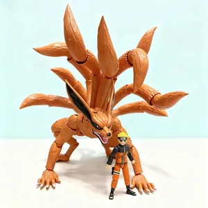 Blokees Figuras de Acción ABS Kyuubi <span class=keywords><strong>Boruto</strong></span>, Modelo de Ensamblaje, Figura de Colección Móvil de Clase Campeón - Product Image 1