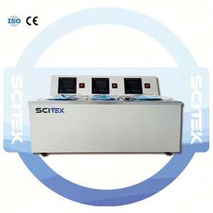 Baño de agua termostático SCITEK Baño de agua de 3x2,1 litros con control independiente - Product Image 1