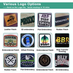 قبعة بيسبول مخصصة متعددة الألوان بلون فيروزي قطني Snapback للرجال مع تطريز ثلاثي الأبعاد - Product Image 5