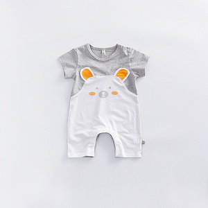 Vêtements pour bébés à prix abordable, vente flash, style européen, barboteuses pour nouveau-nés 100% coton, été - Product Image 4