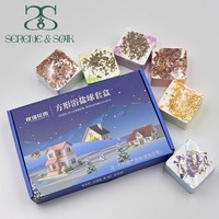 S & Soak Personnalisable Marque Privée Fournitures de Spa Biologique Bombes de Bain Rondes Boule de Douche En Gros