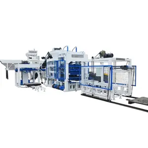 China factory supply QT10-15 interlocking brick making machine Fully automatic hollow concrete block making machine