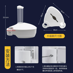 Caja de pañuelos dental 3 en 1 con bandeja adicional, accesorios de plástico para silla, bandeja, portavasos y mesa de almacenamiento oral - Product Image 5