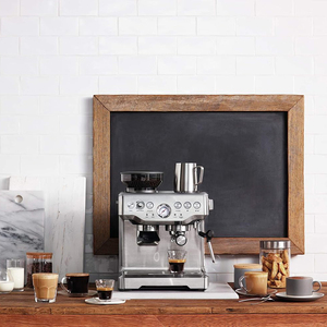 Machine à café automatique, qualité expresso professionnelle avec mousseur, boîtier en acier inoxydable, pour café/bureau/usage domestique - Product Image 4