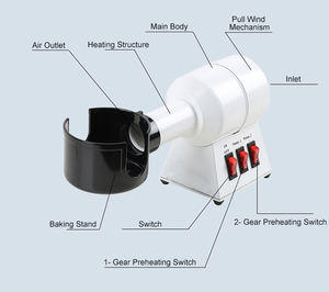 CP-19E calentador de Marco óptico, nuevo tipo de marco de placa TR90, lámpara de hornear, equipo de <span class=keywords><strong>gafas</strong></span>, 2022 - Product Image 6
