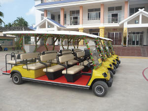 LVTONG Approvisionnement d'usine en gros 48V personnalisé 11 places Buggy Cassic Car Golf Cart à vendre - Product Image 4