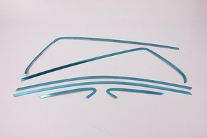 WZXD Stainless Steel Exterior Door <b>Window</b> Sill Trim Molding Stripe <b>Cover</b> Trim for Golf VII 7 - Product Image 4