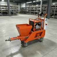 Machine à plâtrer les murs automatique avec une capacité de travail efficace pour la décoration intérieure et extérieure des bâtiments