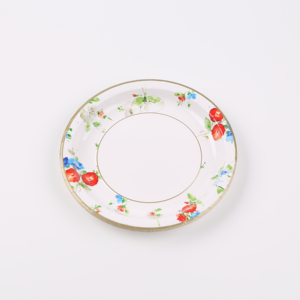 Assiettes et bols jetables <span class=keywords><strong>en</strong></span> papier à motifs écologiques et biodégradables <span class=keywords><strong>en</strong></span> gros pour les fêtes, les mariages, les restaurants et les réunions - Product Image 2