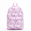 Backpack - <b>Pink</b> Flamingo Backpacks Girls Bookbag 17 Inch Laptop Bag Shoulder Bag Casual Daypack - Product Image 2