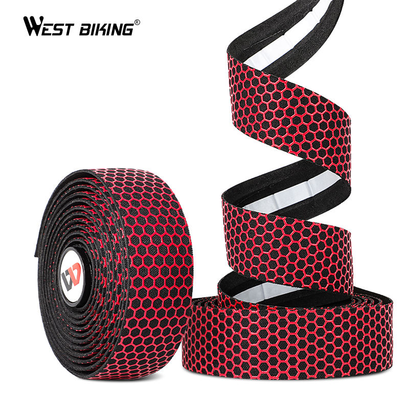 WEST BIKING Nastro Manubrio Bici Da Corsa Professionale - Foto 10