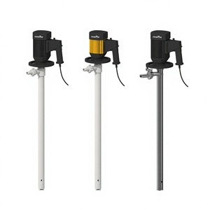 משאבת תוף בורגית צנטריפוגלית בלחץ גבוה, משאבת תוף כימית לשמן, נירוסטה, חשמלית ופועלת באוויר - Product Image 1