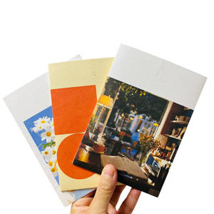 Porte-cartes/<span class=keywords><strong>enveloppe</strong></span>/étui en papier personnalisé imprimé UV, type <span class=keywords><strong>portefeuille</strong></span>, pour les cartes de visite et de crédit, idéal pour les cadeaux - Product Image 4