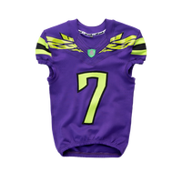 Uniforme de football américain athlétique professionnel personnalisé nouveau modèle avec maillot de sublimation imprimé logo porter
