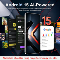 GT30 16 Go + 1 To Android 15 Dernier modèle 2026 Smartphone 5G 7,3 pouces Grand écran Mémoire Flash Caméra arrière 108 MP Haute Qualité