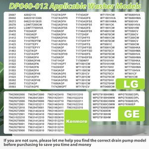 ปั๊มระบายน้ำสำหรับเครื่องซักผ้า4681EA1007A DP040-012ปั๊มระบายน้ำสำหรับเครื่องซักผ้า L-G เปลี่ยน WH23X10020 5859EA1004G 5859EA1004F 5859EA1004P - Product Image 3