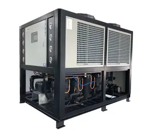 Scroll type 20 Ton 25 Ton Copeland Compressor Industrial Air Handling Water Chiller Machine Unit System Chilling Equipment