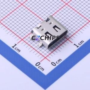 TYPEC-304YSSW-ACP16 USB Connector SMD Connector ( Connector Type: Type-C )( Gender: Female )( Mounting Type: Horizontal Mount ) - Product Image 1