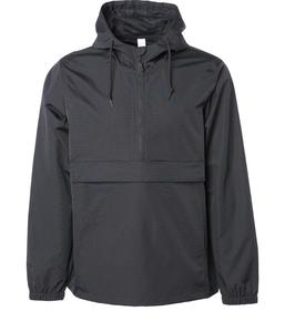 100% poliéster con capucha <span class=keywords><strong>impermeable</strong></span> rompevientos sólido chaqueta <span class=keywords><strong>Anorak</strong></span> - Product Image 3