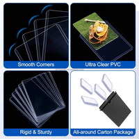 Porte-cartes Toploader 35PT 3 X 4 pour cartes de sport premium de baseball, football, basketball, hockey, cartes à collectionner individuelles