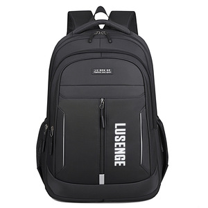 Lusenge Men's <b>Backpack</b> 18 In Large Capacity Water Resistant Business School Bag For Students - Product Image 5
