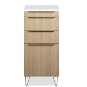 Fabricante mayorista Estación de madera espejo de pie de pared para muebles de salón MDF armario lateral - Product Image 2