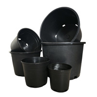 Pot Tanaman Plastik Ukuran Besar 15 20 25 Galon, Pot Persemaian 15 Galon, Pot Persemaian 5 Galon untuk Grosir Tanaman