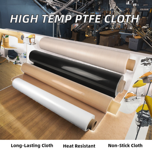 <span class=keywords><strong>Tissu</strong></span> en fibre <span class=keywords><strong>de</strong></span> <span class=keywords><strong>verre</strong></span> enduit <span class=keywords><strong>de</strong></span> PTFE non collant pour <span class=keywords><strong>cuisson</strong></span> à haute température (260°C/500°F) – <span class=keywords><strong>Feuille</strong></span> <span class=keywords><strong>de</strong></span> <span class=keywords><strong>tissu</strong></span> à découper - Product Image 1