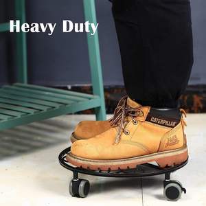 Support de fleurs en fer roulettes robustes support en métal accessoire plateau roulant support de plante rouleau en métal Pot de fleur - Product Image 3