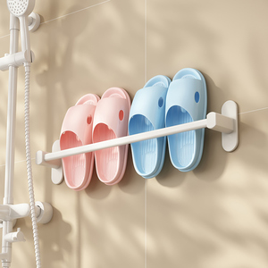 <span class=keywords><strong>Zapatero</strong></span> simple blanco personalizado, sin perforación, estante para el hogar, estante para ollas, toallero universal - Product Image 6