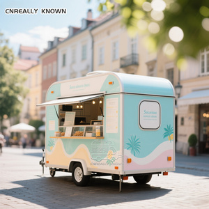 OEM <b>Top</b> Sale Towable Cooking Hot Dog Cart Trucks For Uk Food Truck with Full Kitchen - Product Image 3