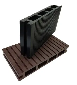 Gỗ nhựa composite decking hồ bơi sàn ngoài trời với WPC boong trang trí