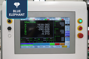 Máquina CNC de 5 Ejes Blue Elephant con Cambiador Automático de Herramientas para la Creación de Modelos 3D de Espuma y Madera - Product Image 6