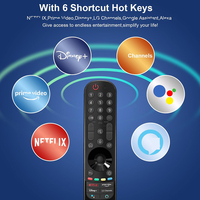 Topleo TV Télécommande AN-MR21GA pour Tv Smart Voice Contrôleur Universel Commutateurs an-mr21ga télécommande tv