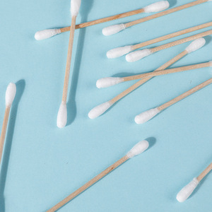 30 Cotons-tiges pour le <span class=keywords><strong>nettoyage</strong></span> quotidien des oreilles et la beauté, bâtonnets en coton de bouleau pour la maison - Product Image 4