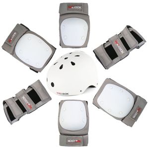 Equipo de protección flexible para niños y adultos, muñequeras de patinaje sobre ruedas, Protector de cadera para montar al aire libre, deportes de hielo, esponja hecha - Product Image 1