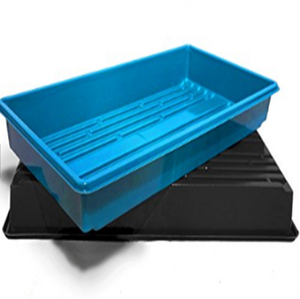 Bandeja de Cultivo Rectangular Resistente de Plástico con Tapa Reutilizable para Cultivo Hidropónico - Product Image 5