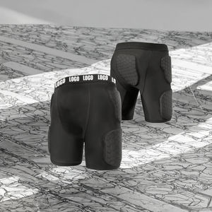 Shorts de compression rembourrés de haute qualité de marque Nik-e pour le football américain 2025, couleur unie, pour des performances améliorées - Product Image 3