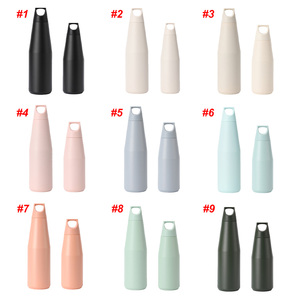 Bouteille d'eau isotherme personnalisée IDEA GIFT avec logo, sans BPA, réutilisable, en acier inoxydable, pour cadeaux promotionnels - Product Image 2