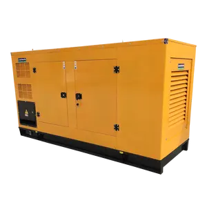 YuChai generator diesel tipe sunyi Super, set generator diesel tipe sunyi 3 fase 500KVA 400KW untuk catu daya terukur 450KW