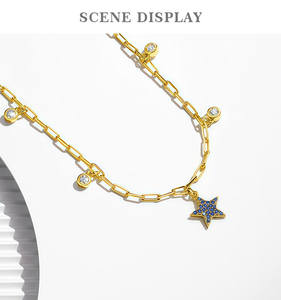 Pulseira ALICE Amor Eterno com Zircônia Brilhante em Prata Esterlina 925, Joia de Corrente Fina - Product Image 1