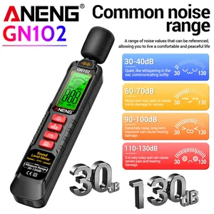 เครื่องวัดเสียง HEDAO GN102 รุ่นมินิ หน้าจอ HD แสดงผล 30-130dB เครื่องวัดระดับเสียง เครื่องทดสอบเสียงในบ้าน อุปกรณ์ทดสอบเสียง รับประกัน 1 ปี - Product Image 2