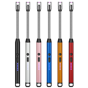 Allume-<span class=keywords><strong>feu</strong></span> à arc coupe-vent, rotation libre à 360 degrés, allume-<span class=keywords><strong>feu</strong></span> pour barbecue, rechargeable par USB, allume-<span class=keywords><strong>feu</strong></span> électrique pour bougie, cuisine - Product Image 3