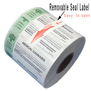 Premium 2.6 "X 1" Generieke Ca Waarschuwingslabels 1000 Stuks Per Rol - Product Image 3