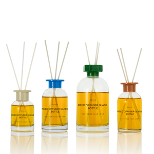 Bottiglia Diffusore in Vetro Trasparente Sostenibile da 120ml con Tappo in Metallo Blu per Oli Essenziali <span class=keywords><strong>e</strong></span> Decorazioni Ecologiche per la Casa - Product Image 6