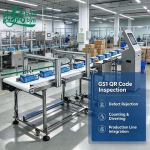 Machine d'inspection visuelle de codes QR tout-en-un avec sortie de comptage pour ligne de production d'emballages flexibles à grande échelle - Product Image 1