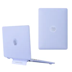 Frosted Laptop Case with Notebook Stand For Macbook New 13.3 Air Pro 14.2 Pro 2022/2023 Hard Cover Notebook