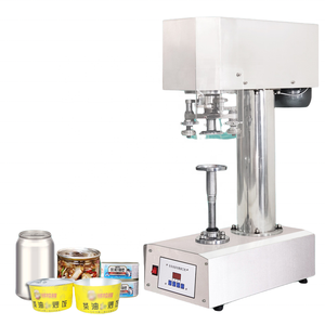 เครื่องปิดผนึกถังกึ่งอัตโนมัติขวดสำหรับน้ำดื่ม PET เครื่องปิดผนึกกระป๋องสำหรับเครื่องบรรจุอาหารกระป๋องสำหรับธุรกิจขนาดเล็ก - Product Image 2